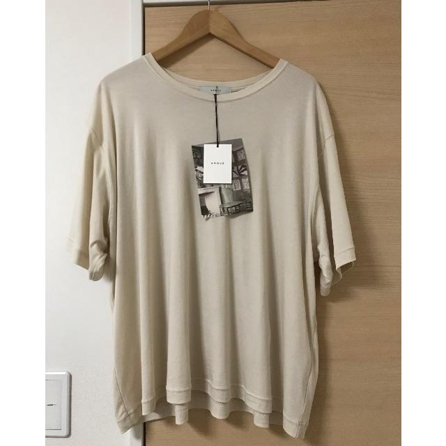 DEUXIEME CLASSE - ☆新品☆argue Tシャツ DEUXIEME CLASSE - 新品☆argue COTTON RYOCEL OVER T SHIRTの
