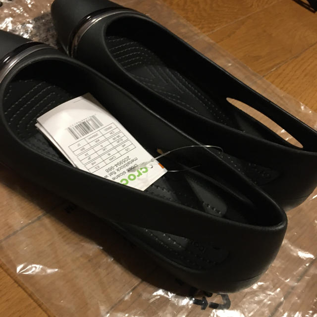 crocs(クロックス)のクロックスw8新品未使用 レディースの靴/シューズ(ハイヒール/パンプス)の商品写真