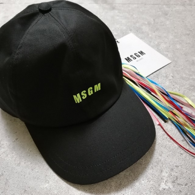 MSGM ロゴ　キャップ