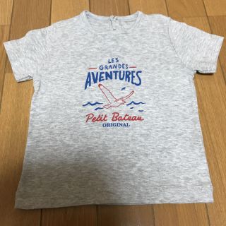 プチバトー(PETIT BATEAU)の【美品】プチバトー　半袖　Tシャツ　24m  86cm 90(Ｔシャツ)