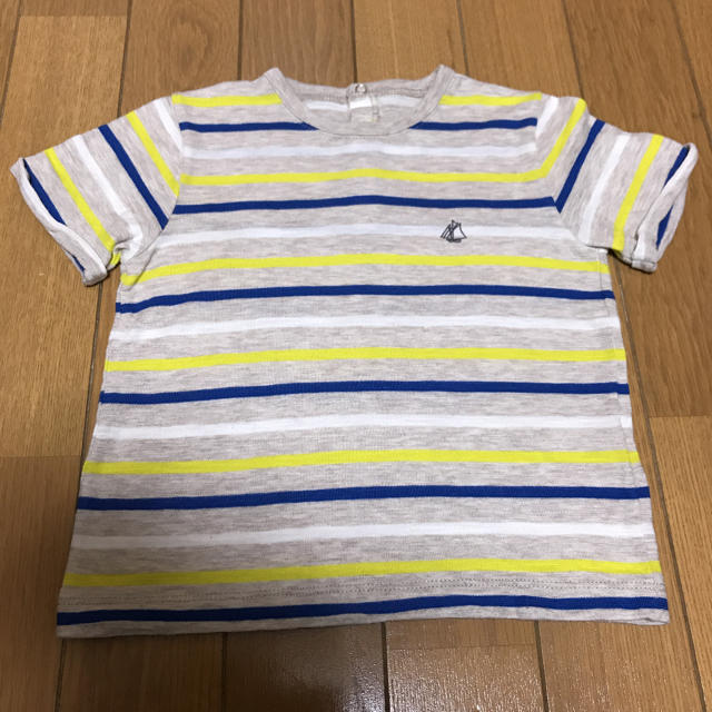 PETIT BATEAU(プチバトー)の【美品】プチバトー　半袖　Tシャツ　24m 86cm 90 キッズ/ベビー/マタニティのベビー服(~85cm)(Ｔシャツ)の商品写真