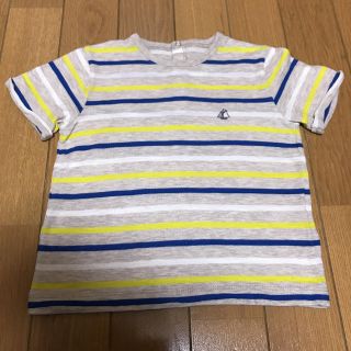 プチバトー(PETIT BATEAU)の【美品】プチバトー　半袖　Tシャツ　24m 86cm 90(Ｔシャツ)