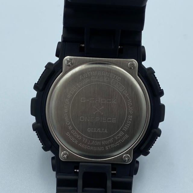 G-SHOCK(ジーショック)のG-SHOCK×ONE PIECEワンピースコラボGA-110JOP-1A4JR メンズの時計(腕時計(アナログ))の商品写真