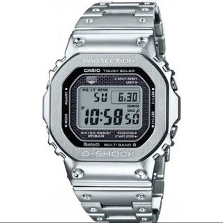 【新品未使用】G-SHOCK GMW B5000D-1JF フルメタルシルバー(腕時計(デジタル))