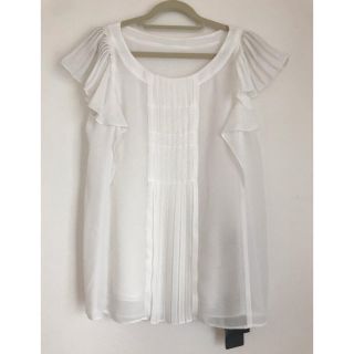 ジャスグリッティー(JUSGLITTY)の新品タグ付き♡ ジャスグリッティー とろみブラウス(シャツ/ブラウス(半袖/袖なし))