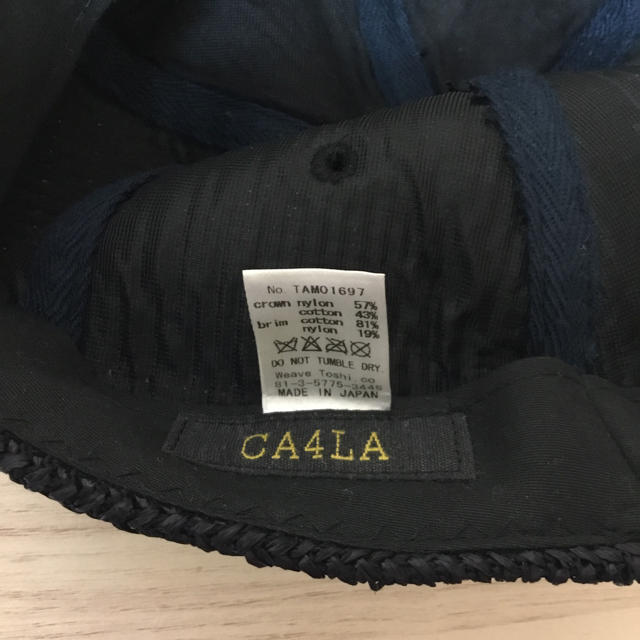 CA4LA(カシラ)のca4la キャップ帽 レディースの帽子(キャップ)の商品写真