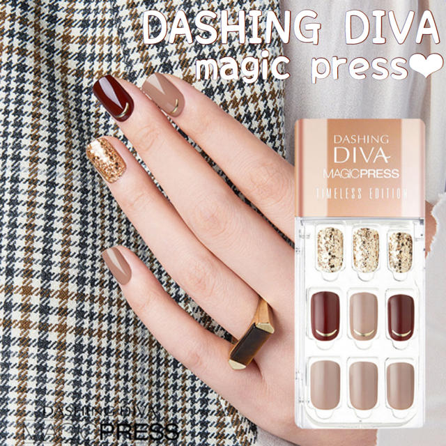 DASHING DIVA ダッシングディバ マジックプレス ネイルチップ　095 | フリマアプリ ラクマ