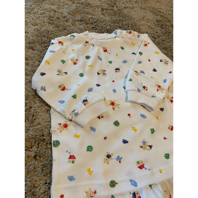 familiar(ファミリア)のファミリア　パジャマ　タオル　セット キッズ/ベビー/マタニティのベビー服(~85cm)(パジャマ)の商品写真