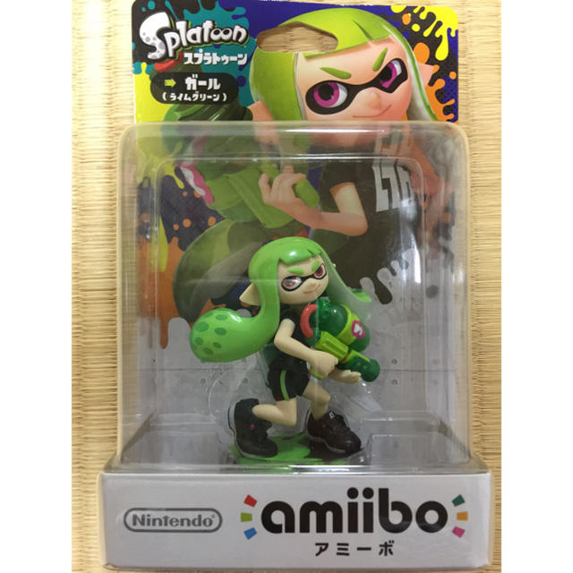 任天堂 スプラトゥーン Amiibo ガール ライムグリーン 未開封の通販 By さと S Shop ニンテンドウならラクマ