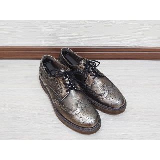 ドクターマーチン(Dr.Martens)の定価3.5万❗Gabor  ウィングチップ シューズ メタリック(ローファー/革靴)