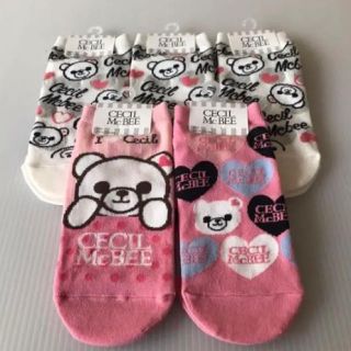 セシルマクビー(CECIL McBEE)のCECIL McBEE ソックス (23-25cm) 5足セット(ソックス)