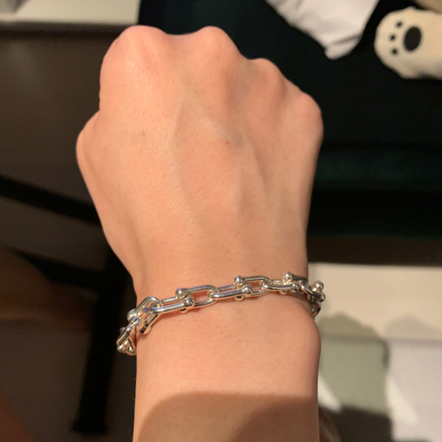 最終値下げ!早い者勝ちTiffany マイクロリンクブレスレット