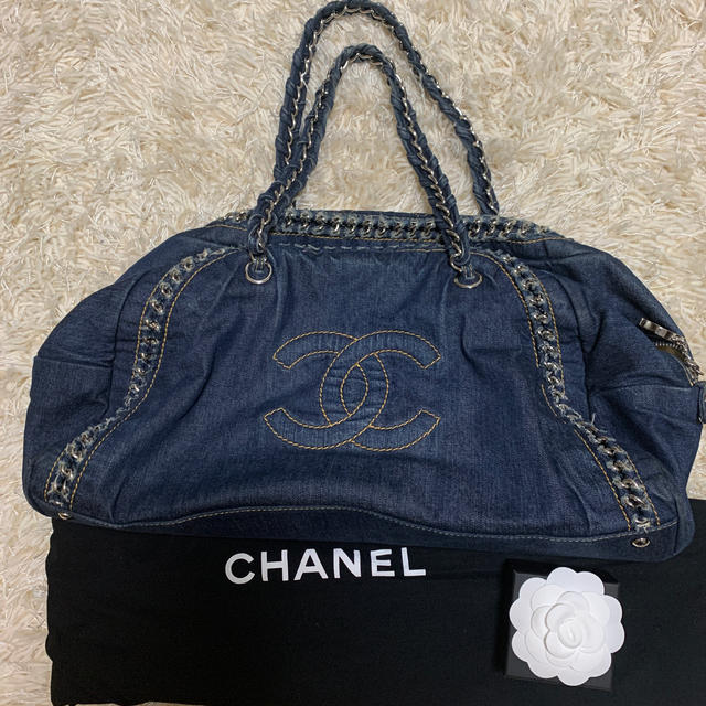 CHANEL デニムバック　正規品美品