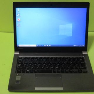 トウシバ(東芝)のSSDで早い起動のR63/P i5-5300U 128GB 4G WIN10(ノートPC)