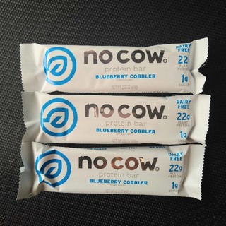 no cow プロテインバー/ブルーベリーコブラ味×3(プロテイン)