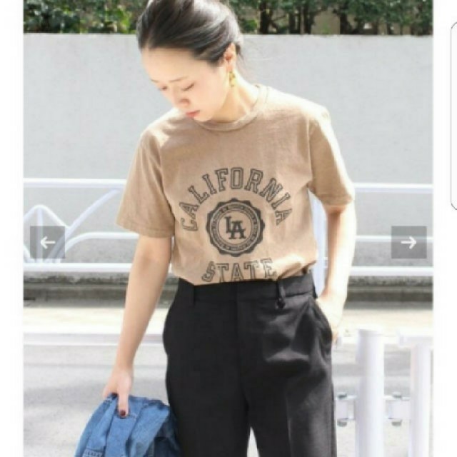 Plage(プラージュ)のplage MIXTA S/SL プリントTシャツ レディースのトップス(Tシャツ(半袖/袖なし))の商品写真