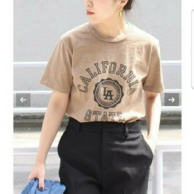 Plage(プラージュ)のplage MIXTA S/SL プリントTシャツ レディースのトップス(Tシャツ(半袖/袖なし))の商品写真