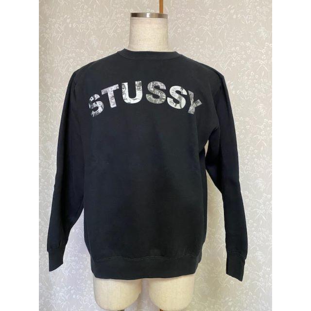 《STUSSY》ステューシー プリントスウェット ブラック 【4】