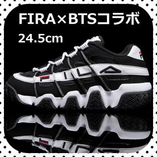 フィラ(FILA)のFIRA × BTS コラボ  ダッドシューズ フィラ バリケード 24.5cm(スニーカー)