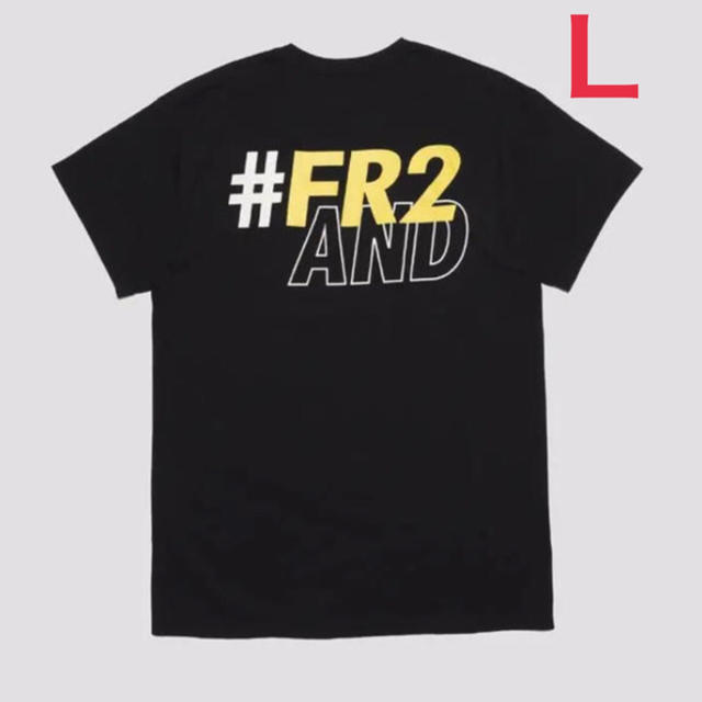 WIND AND SEA × #FR2 Patch T-shirt 黒 L