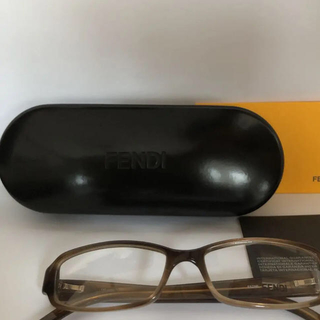 フェンディ(FENDI)の新品未使用  FENDIフェンディ 茶系 メガネフレーム 子供用(サングラス/メガネ)