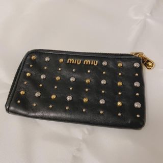 ミュウミュウ スタッズ コインケース(レディース)の通販 12点 | miumiu