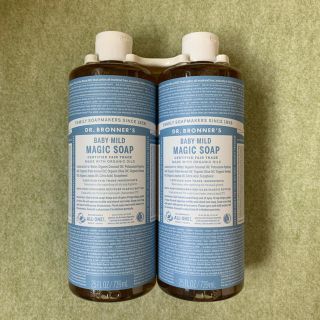 ドクターブロナー(Dr.Bronner)のドクターブロナー マジックソープ BA(ベビーマイルド) 739ｍｌ コストコ(ボディソープ/石鹸)