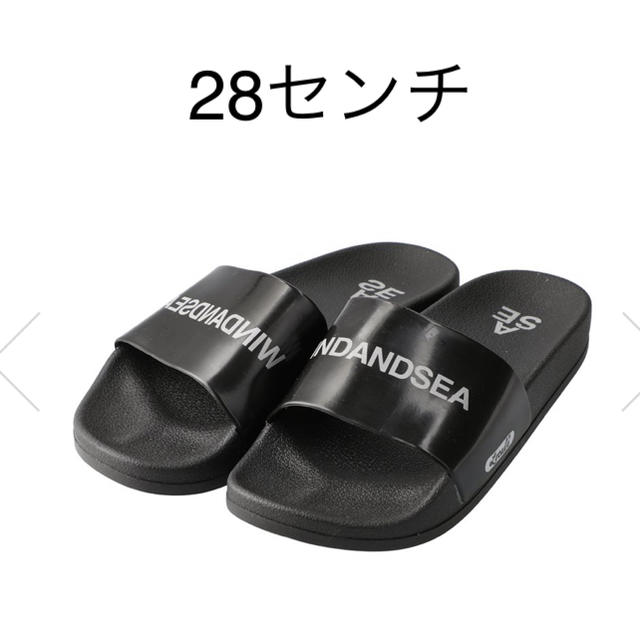 SEA(シー)のWDS (INVERT) RUBBER SANDAL / BLACK (AC-8 メンズの靴/シューズ(サンダル)の商品写真