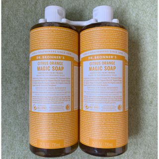 ドクターブロナー(Dr.Bronner)のドクターブロナー マジックソープ CI(シトラスオレンジ) 739ｍｌ(ボディソープ/石鹸)