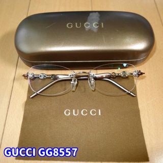 グッチ(Gucci)の⭐グッチ。GUCCI。グッチ！⭐グッチ　メガネフレーム＆ケース(サングラス/メガネ)