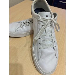 トミーヒルフィガー(TOMMY HILFIGER)のTommy 白スニーカー27.5(スニーカー)