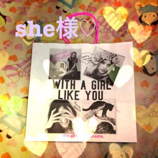 ヘザー(heather)のshe様 Heather 限定ショッパー(ショップ袋)