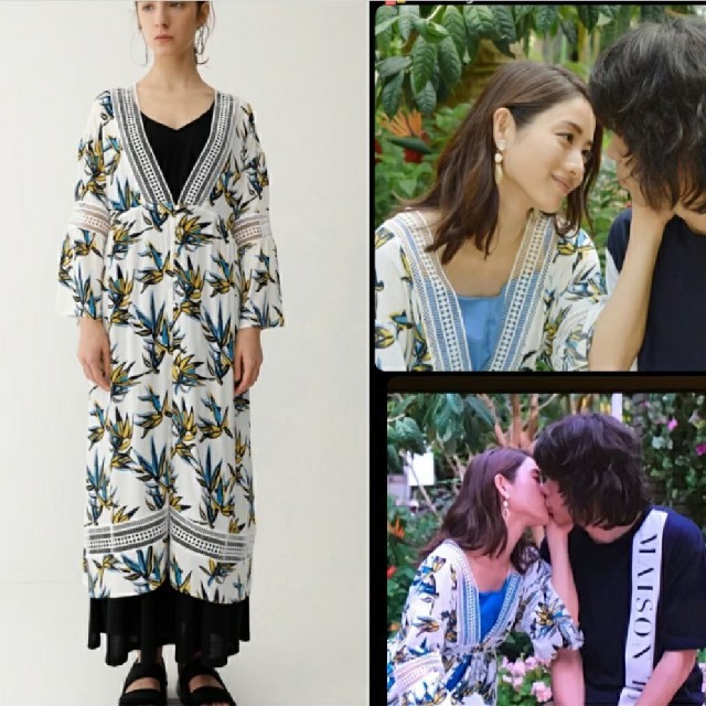 moussy - マウジー フラワーガウン♡の通販 by ※プロフィールお読みに ...