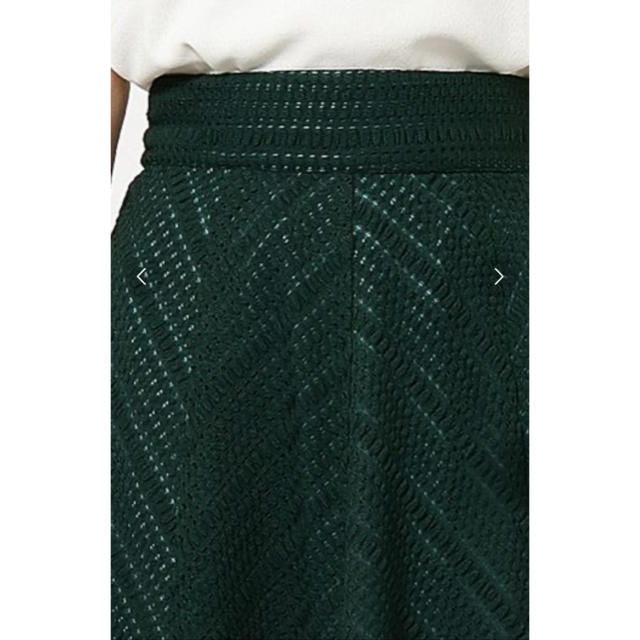 LagunaMoon(ラグナムーン)のラグナムーン　レース　スカート　グリーン レディースのスカート(ひざ丈スカート)の商品写真