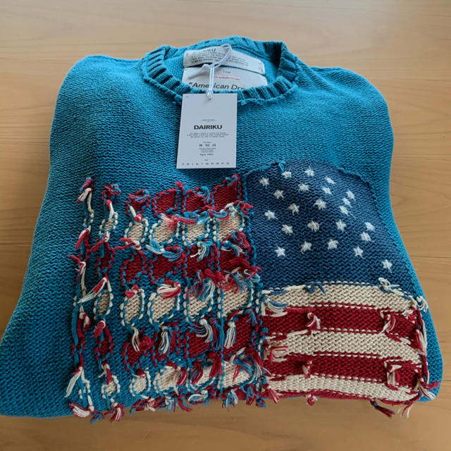 DAIRIKU 19aw INSIDE OUT AMERICA KNIT therussofirm.com