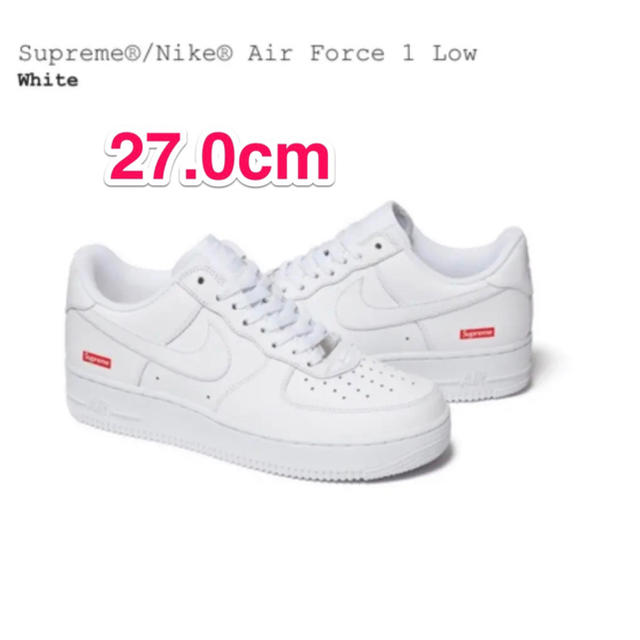 Supreme®/Nike® Air Force 1 Low 新品未使用supreme