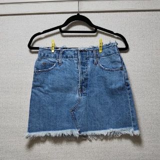 マウジー(moussy)のMOUSSY デニム スカート(ミニスカート)