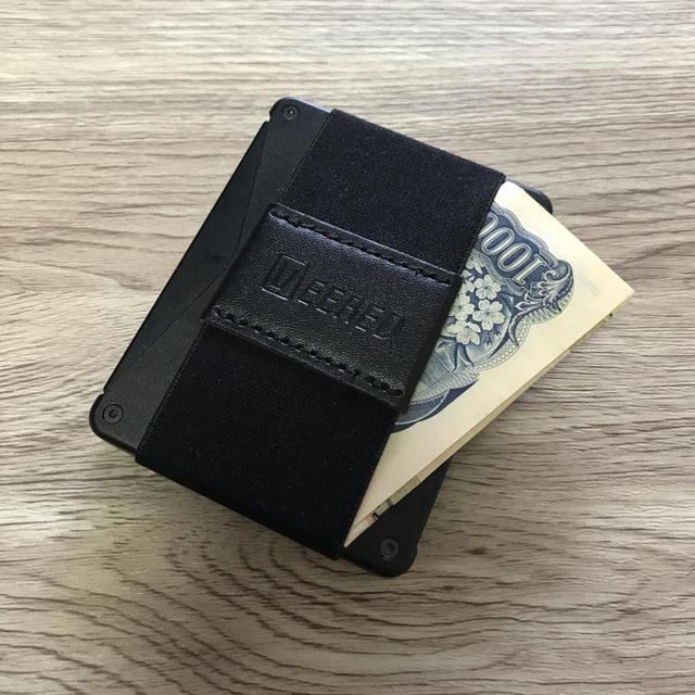 【現品限り】Veered Wallet カード＆小銭入れ付【マネークリップ 】