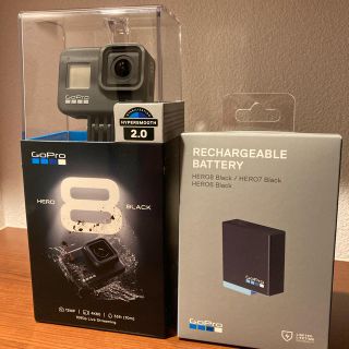 ゴープロ(GoPro)のGoPro HERO8 BLACK 予備バッテリー追加(コンパクトデジタルカメラ)