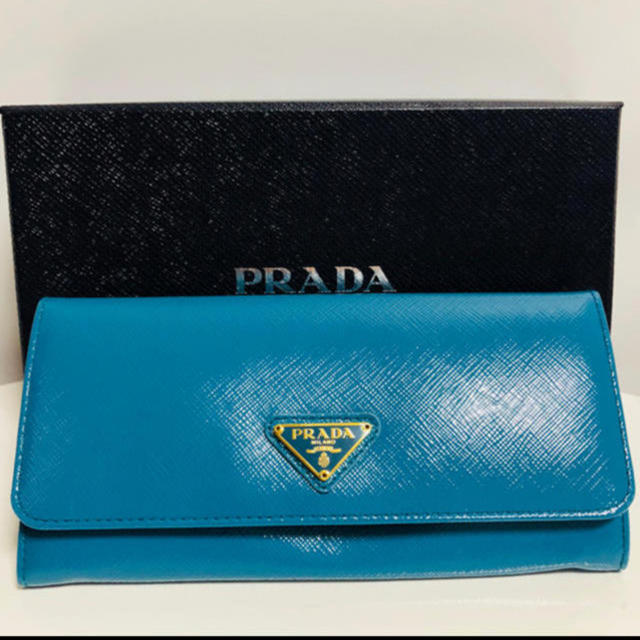 PRADA - 新品 プラダ PRADA サフィアーノ 長財布 ウォレット 革財布の通販 by nico｜プラダならラクマ