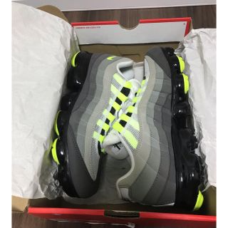 ナイキ(NIKE)の最終値下げ AIR VAPORMAX 95 イエロー 27.5cm 新品未使用(スニーカー)