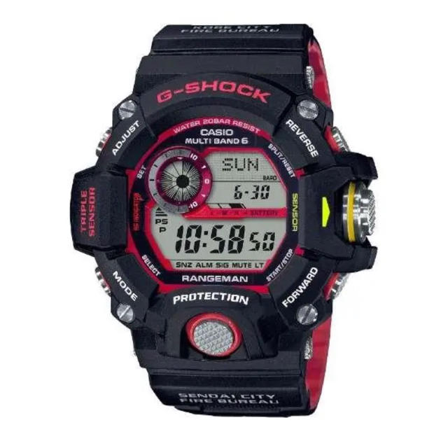 G-SHOCK 緊急消防援助隊 コラボレーションモデル腕時計(デジタル)