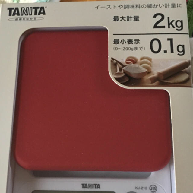 TANITA(タニタ)のタニタ デジタルクッキングスケール インテリア/住まい/日用品のキッチン/食器(調理道具/製菓道具)の商品写真