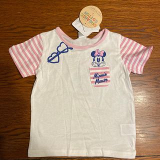 ディズニー(Disney)の子供袋　ミニーちゃんＴシャツ(その他)