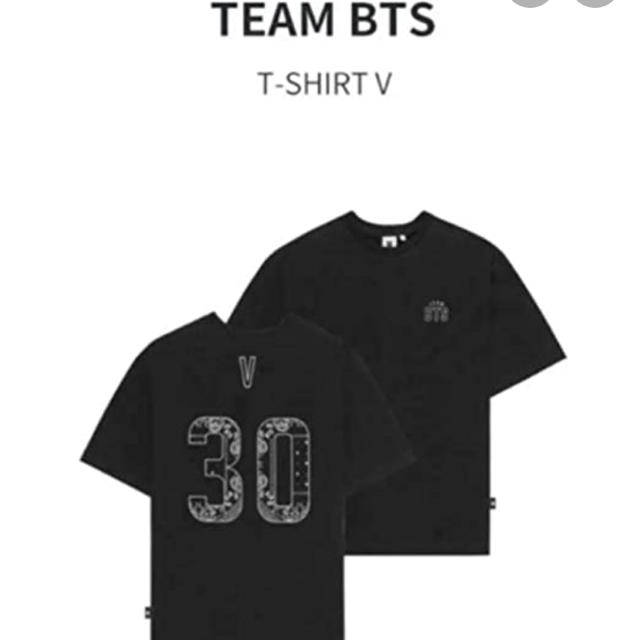 BTS ポップアップストア　テヒョン　V Tシャツ