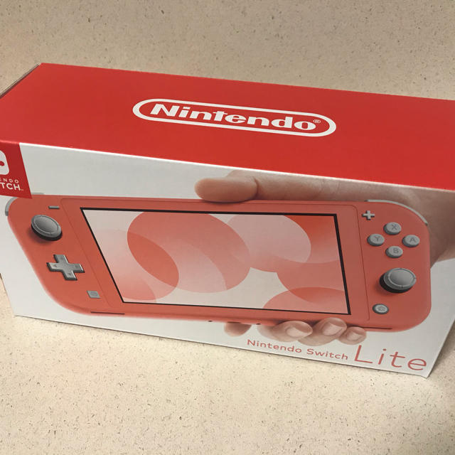 新品送料込み 任天堂 switch lite コーラル　スイッチライト