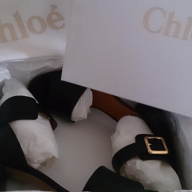 Chloe(クロエ)の定価約10万円 Chloe ストラップサンダル レディースの靴/シューズ(サンダル)の商品写真