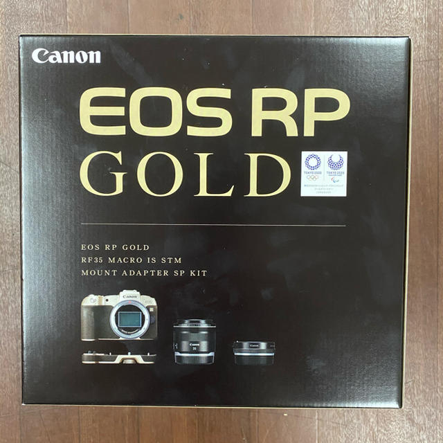 EOS RP(ゴールド) RF35MACROSTM マウントアダプターSPキット