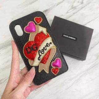 ドルチェアンドガッバーナ(DOLCE&GABBANA)のラスト１【新品】Dolce&Gabbana iPhoneX/XS用 ハードカバー(iPhoneケース)