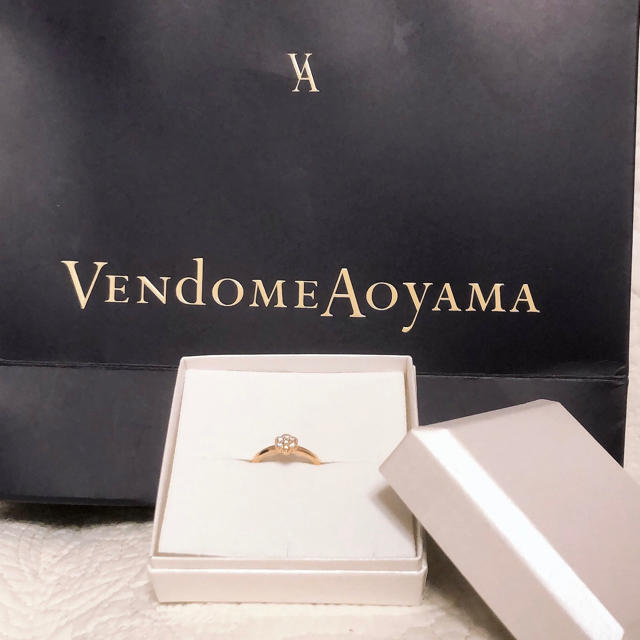 Vendome Aoyama(ヴァンドームアオヤマ)のヴァンドーム青山　リング　k18 ダイヤモンド　11号 レディースのアクセサリー(リング(指輪))の商品写真